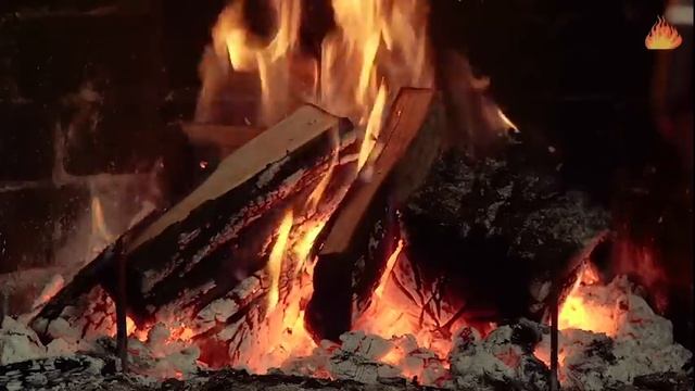 Warm Fireplace Ambience ? Relaxing Fireplace & Crackling Fire Sounds With Burning Logs 12 Hours