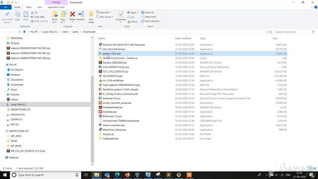 Installation of Python смотреть онлайн