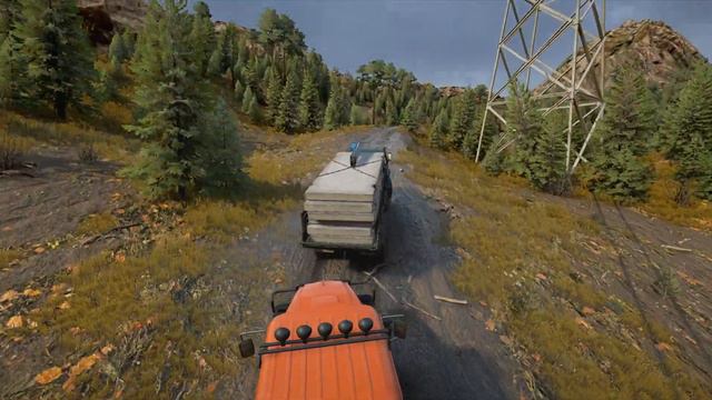 Snowrunner прохождение Саяно-шушенская ГЭС\ч.2 Железобетонный мост смотреть онлайн