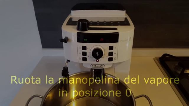 Come decalcificare macchina caffè DeLonghi Magnifica S смотреть онлайн