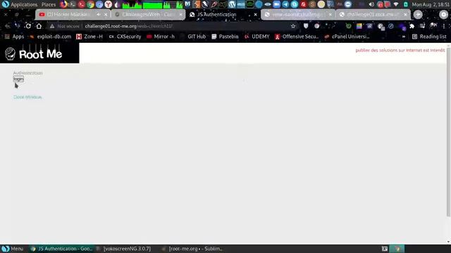 Root Me Org JavaScript Authentication2 смотреть онлайн