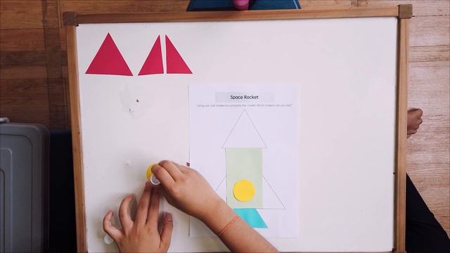 ?️ Kids Craft: Space Rocket using Shapes ? смотреть онлайн