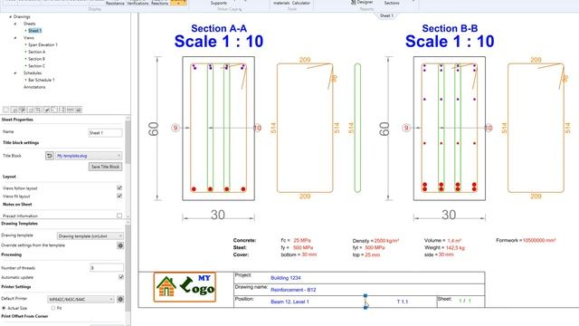 Advance Design 2024.1 - Create easier-to-read drawings. смотреть онлайн