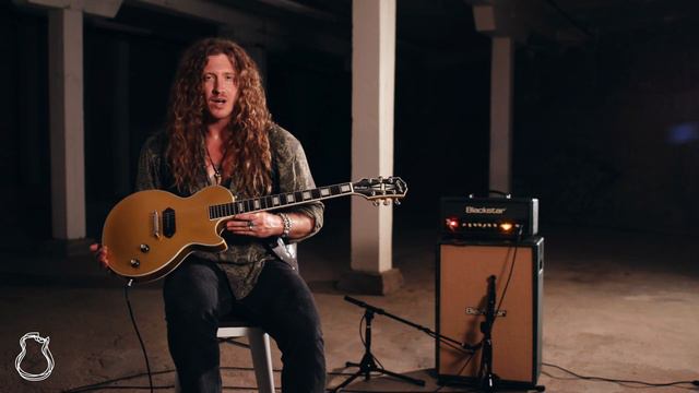 Jared James Nichols With His Epiphone Les Paul Custom 
