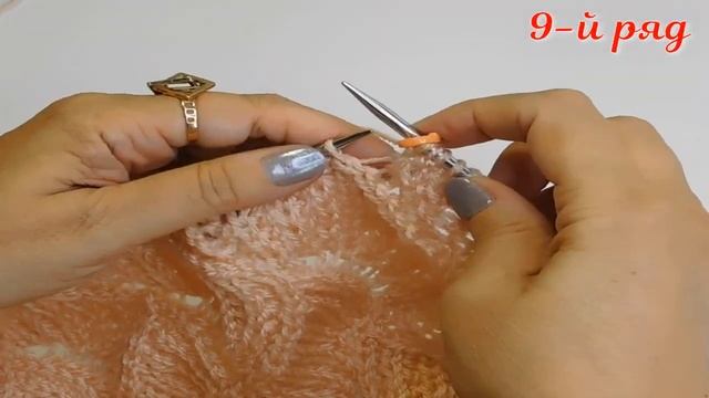 ДЖЕМПЕР НА КРУГЛОЙ КОКЕТКЕ ИМИТАЦИЕЙ ЭНТЕРЛАКА/АЗИАТСКИЙ РОСТОК И ПОДРЕЗЫ/Бесплатный МК