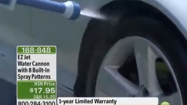 EZ Jet Water Cannon with 8 Built In Spray Patterns смотреть онлайн