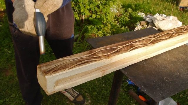 Светильник из цельного бруса своими руками смотреть онлайн