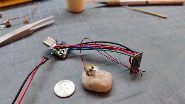 Micro Stepper Motor With Digispark Attiny85 And DRV8833