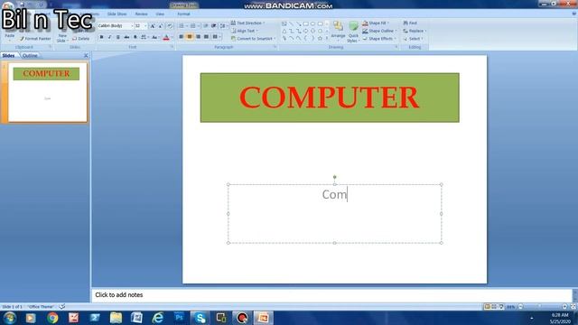 How to Make Presentation in Microsoft PowerPoint 2007 | Presentation Basics смотреть онлайн