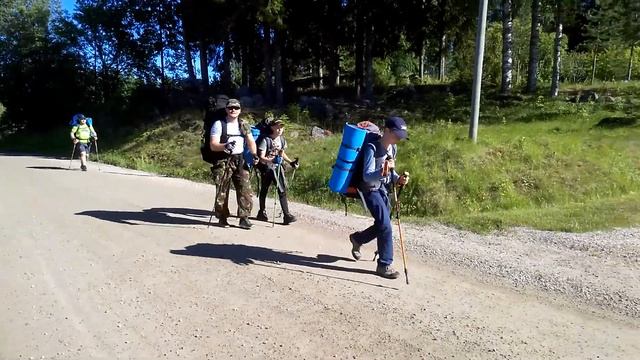 Тропа Святого Олафа. День 2 (29 июня 2017, Matfors - Stode). Кто шагает дружно?! смотреть онлайн