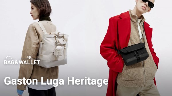 Обзор серии сумок Gaston Luga Heritage