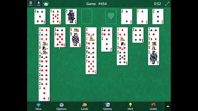 FreeCell Game # 454 | Walkthrough смотреть онлайн