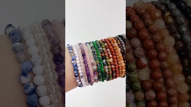 18 STYLES OF STONE BRACELETS смотреть онлайн