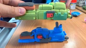 Гигант ТГ-5 vs Ратте Бронепоезд Стальные монстры из пластилина