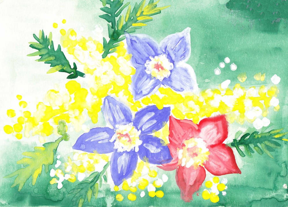 Мастер-класс "Букет для мамы".mp4 смотреть онлайн