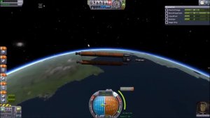 Полёт на Луну в Kerbal Space Program часть 1