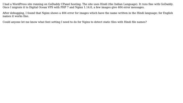 DevOps & SysAdmins: Nginx gives 404 for files with the name in Hindi смотреть онлайн