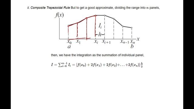 6.1 Numerical Integration using Newton-Cotes' Recursive Composite Trapezoidal Rule with Python Code смотреть онлайн