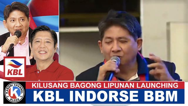 KBL PARTY INDORSE BONGBONG MARCOS FOR PRESIDENT AND LARRY GADON FOR SENATOR | Karoni Channel смотреть онлайн