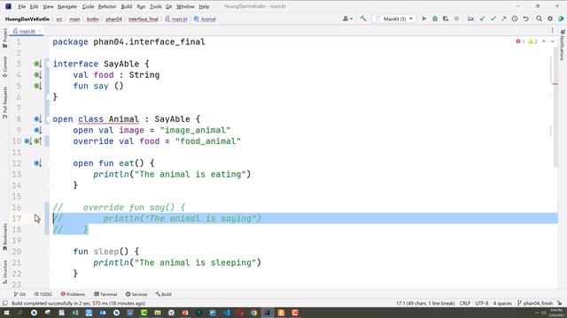 Kotlin P04 | Abstract Class | Interface | Any Class | Data Class смотреть онлайн