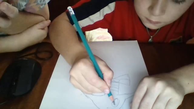 как нарисовать голову мангл смотреть онлайн