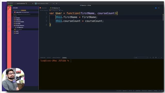 New keyword in Javascript смотреть онлайн
