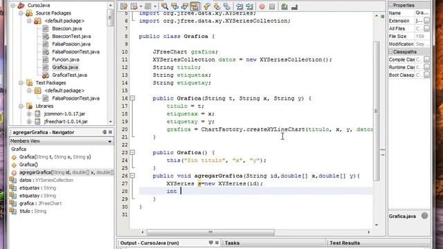 Cómo graficar en Java con JFreeChart y Jbcparser смотреть онлайн