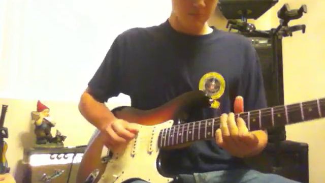 1963 Fender Stratocaster thru '71 Super Reverb BLUES! смотреть онлайн