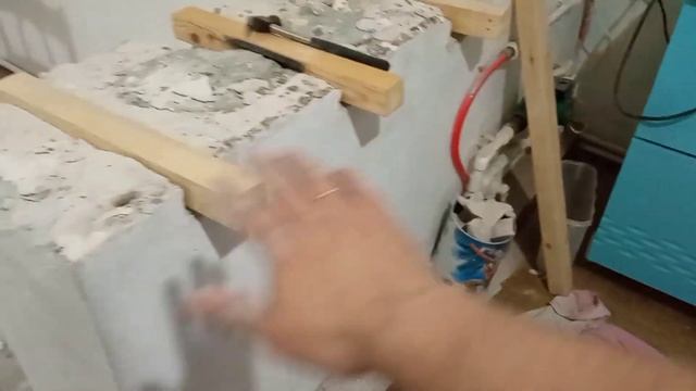 Установка столешницы на бетонное основание. смотреть онлайн
