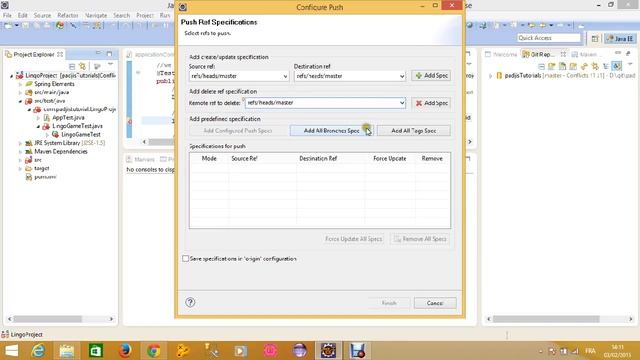 Continuous Integration 17 - TDD [dealing with non fast forward errors with git & eclipse] смотреть онлайн