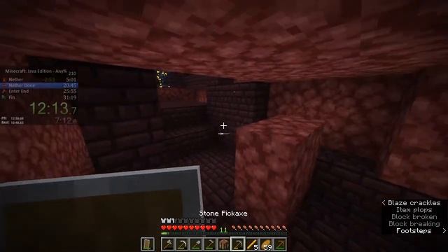 Minecraft - Random Seed Any% - 24:20 смотреть онлайн
