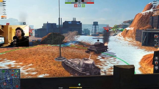 WoT Blitz - Имбовость Type 59 в видео про Тапок Б - World of Tanks Blitz (WoTB) смотреть онлайн
