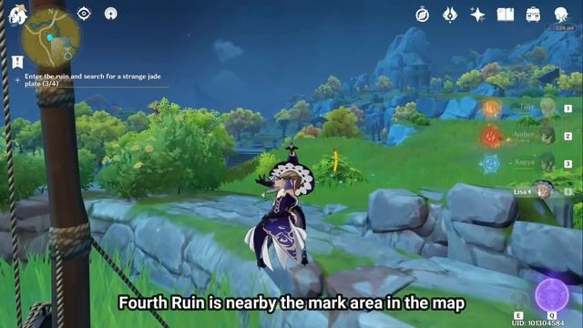 Genshin Impact - Treasure Lost Treasure Found Side Quest All Stone Tablet and Ruins Locations. смотреть онлайн