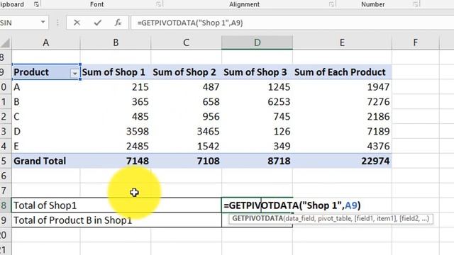 How to use GetPivotData Function in Excel in Urdu | Excel Functions смотреть онлайн