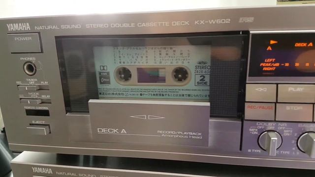 Yamaha RX-730 & KX-W602 set test смотреть онлайн