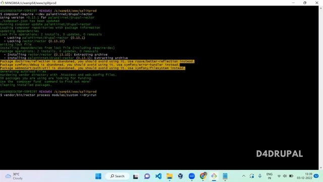 Drupal rector to update your Drupal site to Drupal 10 (automate deprecated code) | D4Drupal смотреть онлайн