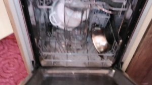 ПРЕМЬЕРА! ВИДЕО ПРО ПОСУДОМОЙКУ! Hotpoint-ariston HSIE2B0: Половинная загрузка 50°