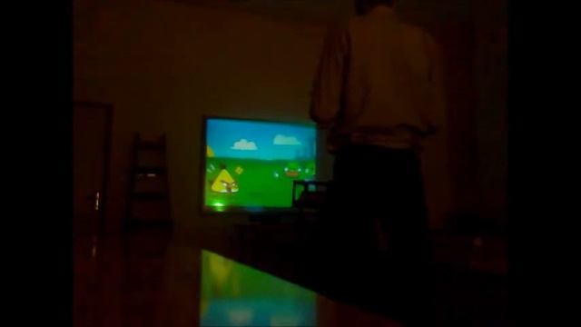 Playing Angry Birds using Kinect (JAVA) смотреть онлайн