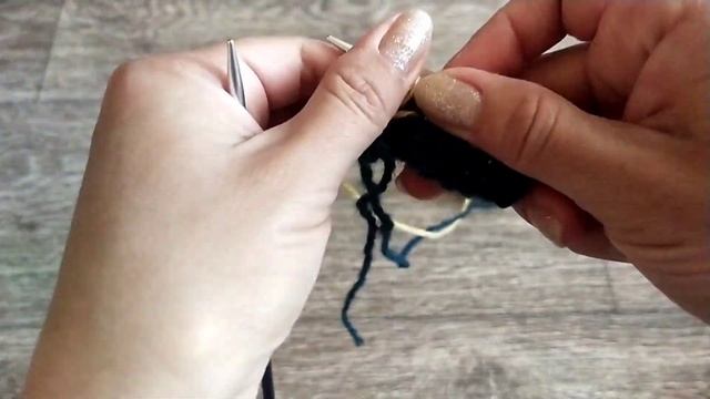Нужно связать просто прямоугольник ✨и получаем такую КРАСОТУ ? СЛЕДКИ на двух спицах ? смотреть онлайн