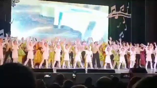 Детская школа искусств им. Г. Жубановой отметила свой 70 летний юбилей смотреть онлайн