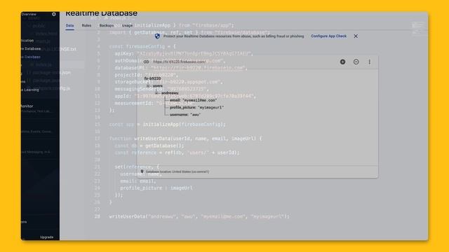 Getting started with the Firebase Realtime Database on the web смотреть онлайн