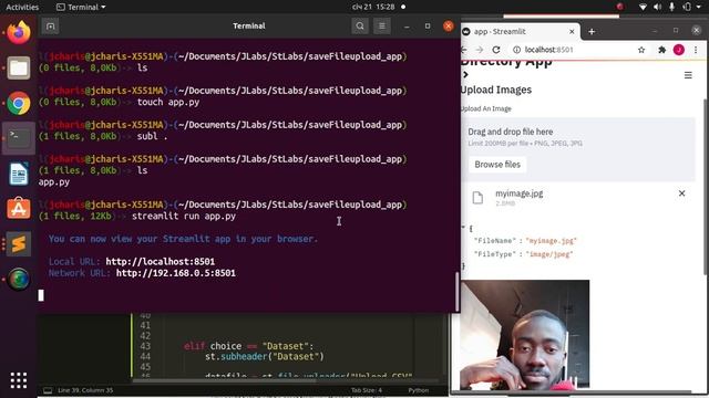 How To Save File Uploads to A Directory in Streamlit Python смотреть онлайн