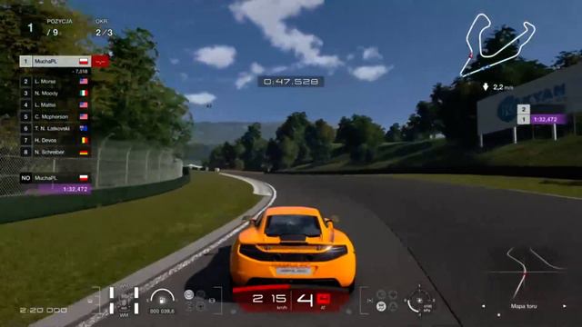 Gran Turismo 7 - McLaren MP4-12C '10 (Autodrome Lago Maggiore West) (OneMake) Gameplay (PS4) смотреть онлайн