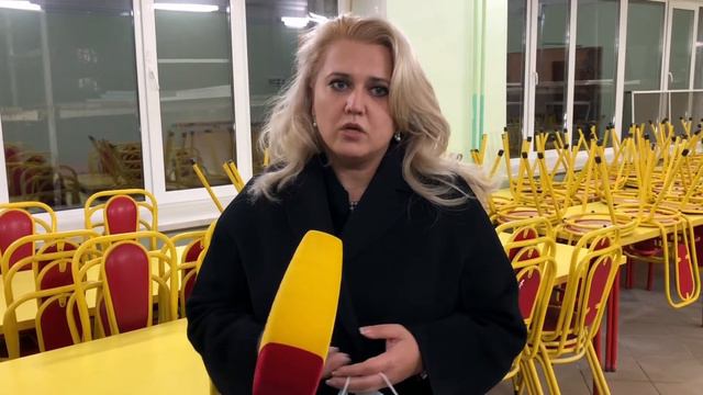 Алла Салаева о капремонте в 1-й школе посеока Вурнары смотреть онлайн