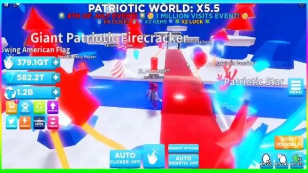 [?PATRIOTIC EVENT?] ?SECRET CODE LOCATION? In Clicking Havoc