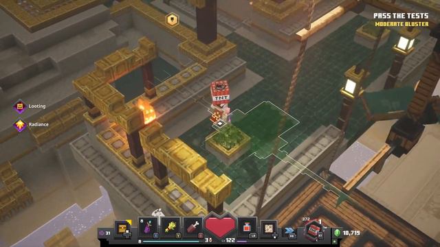 Minecraft Dungeons Gauntlet of Gales DLC Xbox Series X Gameplay смотреть онлайн