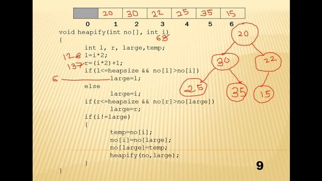 Heap Sort смотреть онлайн