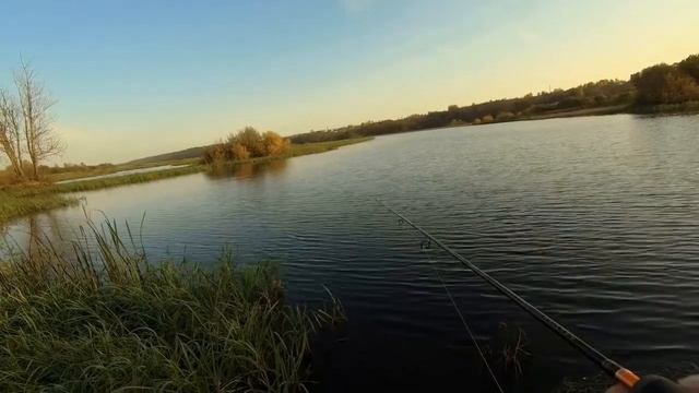 Рыбалка.Ловля окуня и щуки на спиннинг на реке.Рыбалка на силикон. смотреть онлайн