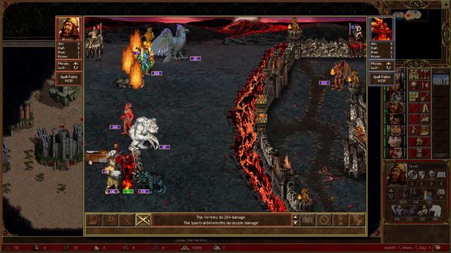 Heroes 3 COMBAT One year growth Inferno was attacked by Stronghold смотреть онлайн