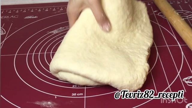 Тесто на кефире, для пирогов, пирожков. (старый способ)